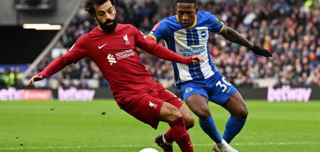 انتهت – كأس الاتحاد الإنجليزي – برايتون (2)-(1) ليفربول.. الريدز خارج البطولة