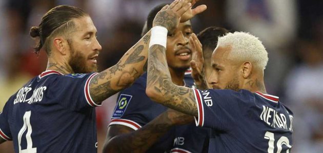 باريس سان جيرمان يعلن مستجدات إصابتي نيمار وراموس