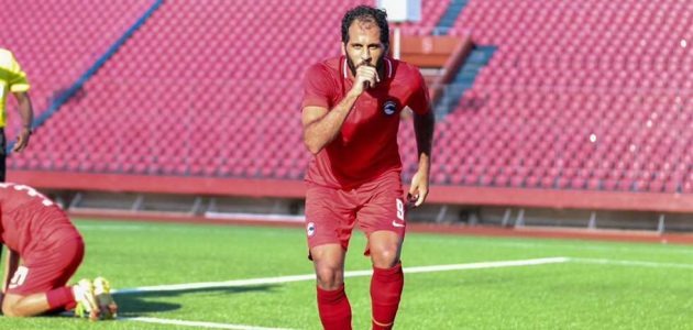 ركلة الجزاء الأولى منذ سبع سنوات.. ورقم مميز آخر لـ مروان محسن بهدفه ضد البنك الأهلي