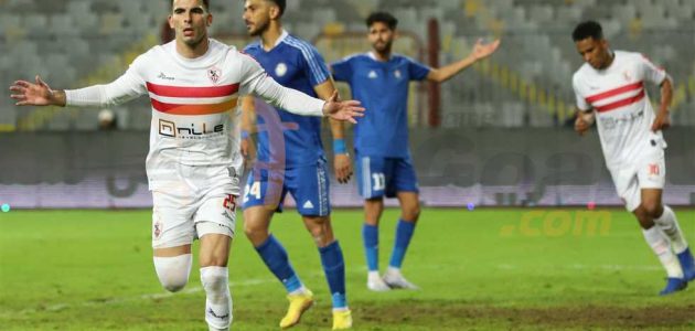 زيزو يسجل ثنائية لأول مرة بعد 9 مباريات