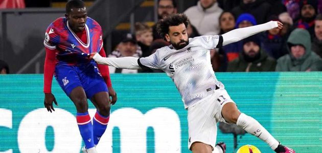انتهت الدوري الإنجليزي – كريستال بالاس (0) – (0) ليفربول.. تعادل سلبي