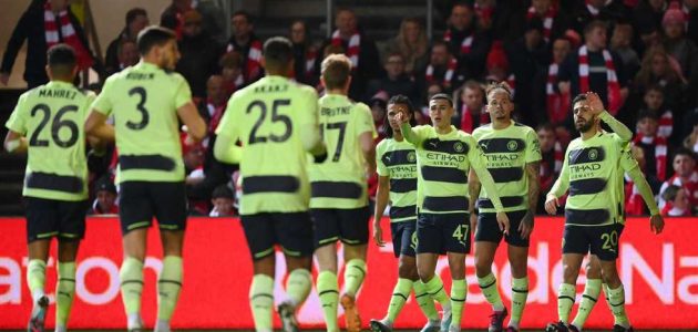 انتهت كأس الاتحاد – بريستول (0)-(3) مانشستر سيتي